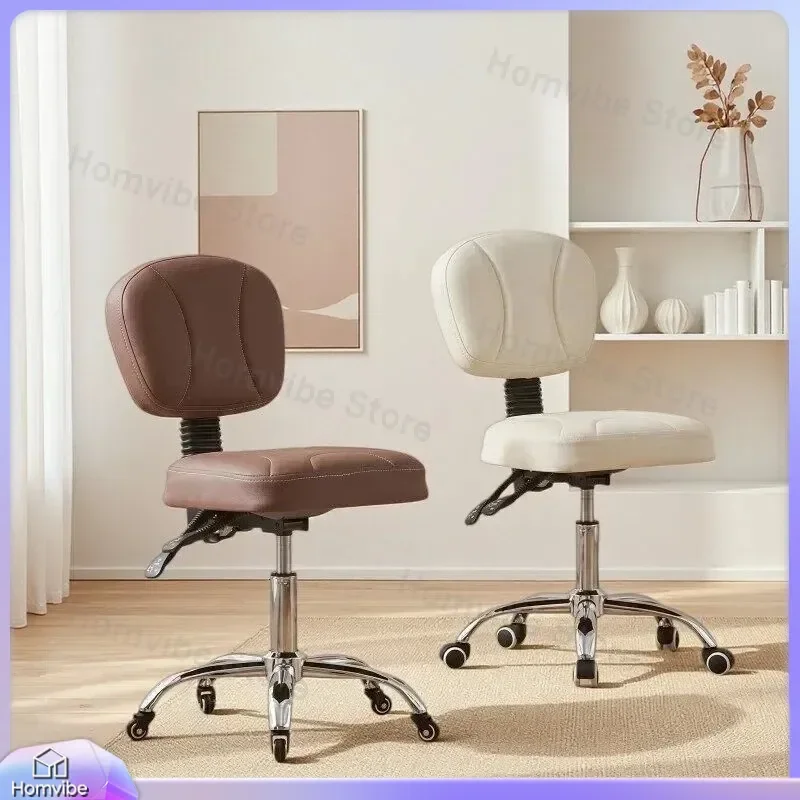 for Dental Hospital Special Rotatable Hair Stool Eyelash Manicure Back Chair Lift Large Dressing Chair