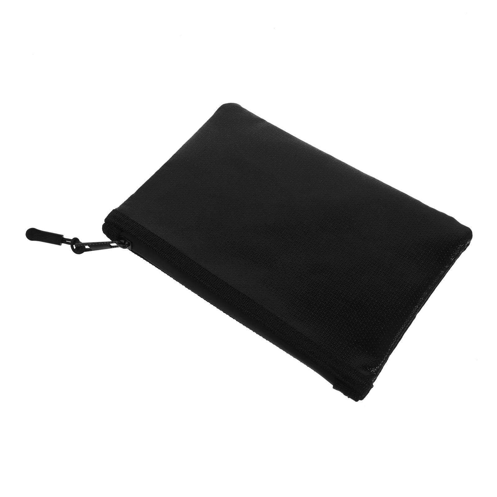 

File Folder Fireproof Bag Document Zipper Pouch Important Holder Multipurpose Rack 2050X1350X100CM Safe Black