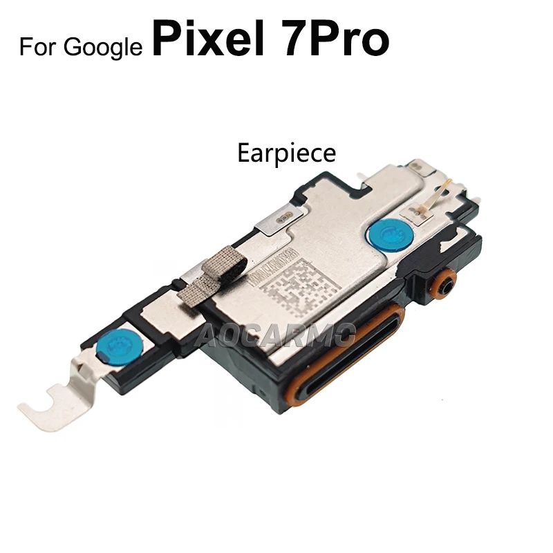 Aocarmo Top Earpiece Ear Speaker Bottom Loudspeaker Buzzer Ringer Flex Cable Replacement Parts For Google Pixel 7 /7 Pro