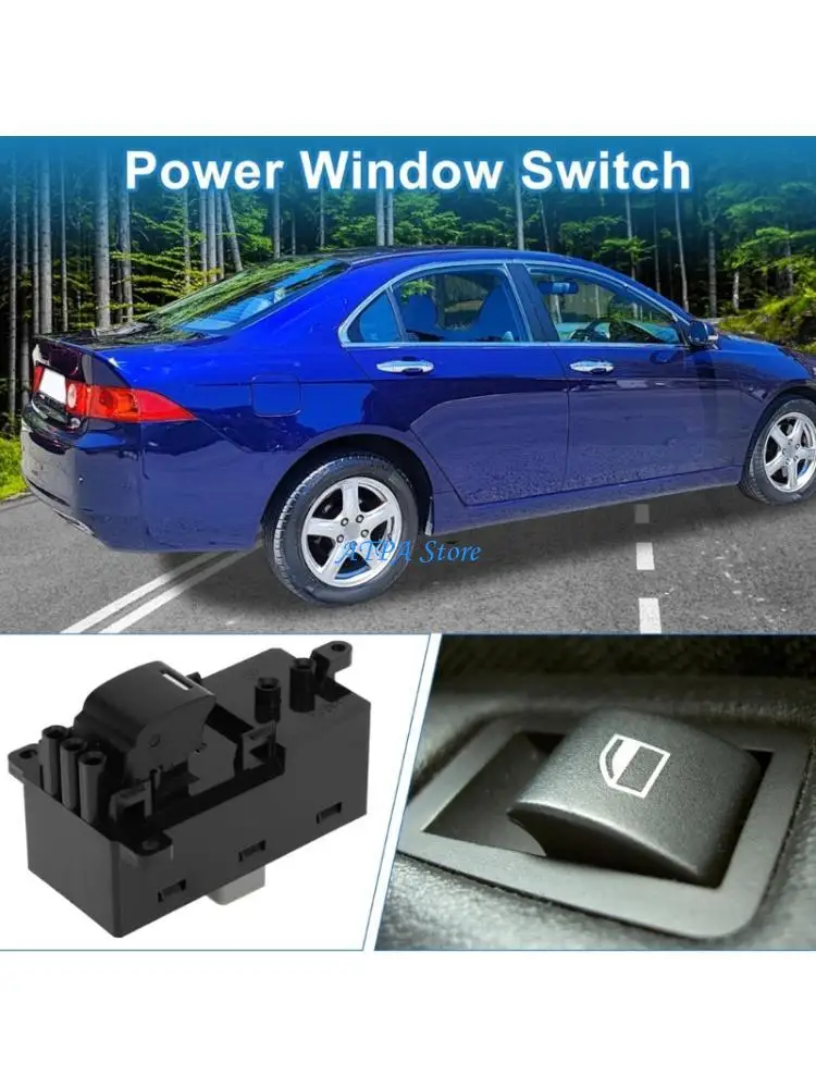 U13C Immediate Auto Window Regulator Highlighting Effect Resistant ABS Substance And Tap Action