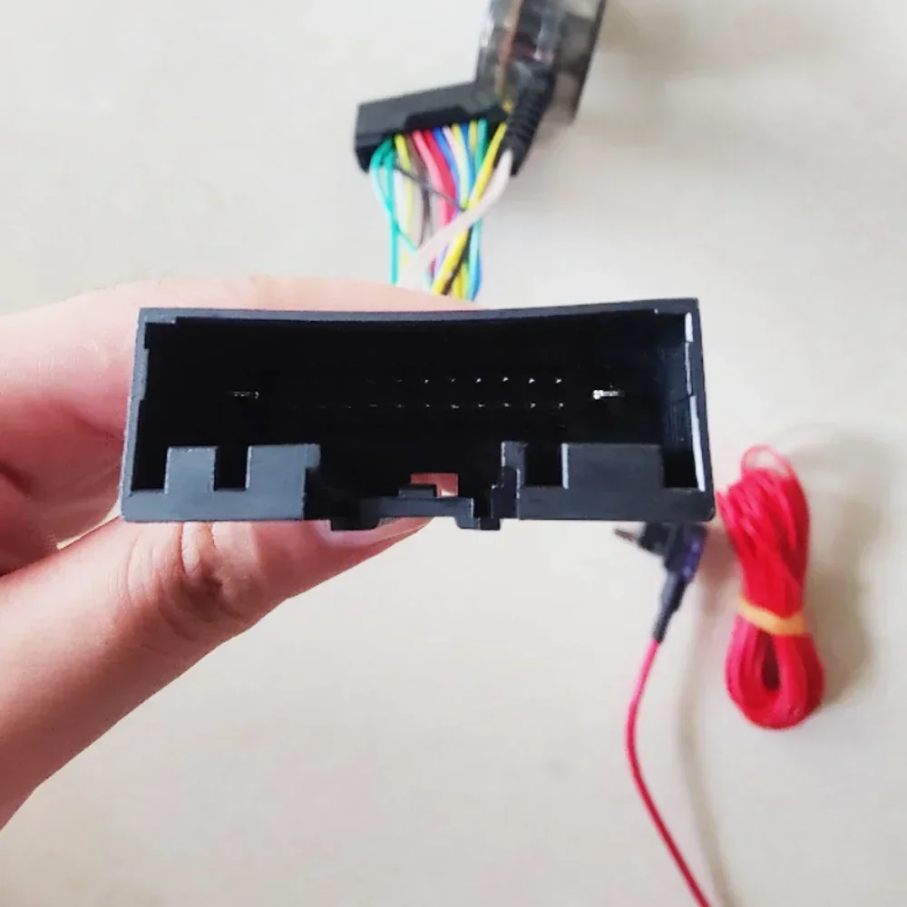 Wiring Harness Car Radio Subwoofer Amplifier Plug Cable Stereo Audio Converters For Ford Fiesta Fusion Focus Transit Kuga F-150