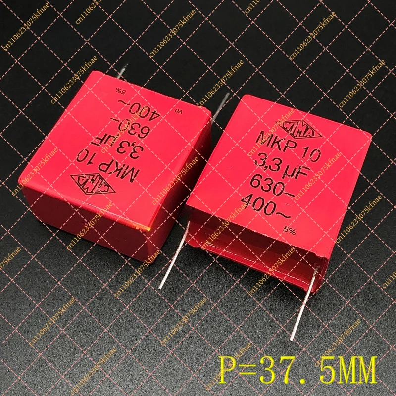MKP10 Metallized PP Capacitors (630V / 3.3uF, 335) for Audio & Industrial Equipment
