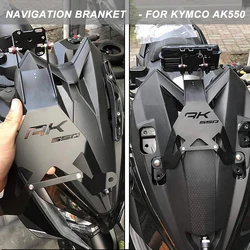 Motorcycle Accessories Front Mid Navigation Bracket GPS Mobile Phone Charging For KYMCO AK550 ak550 AK 550