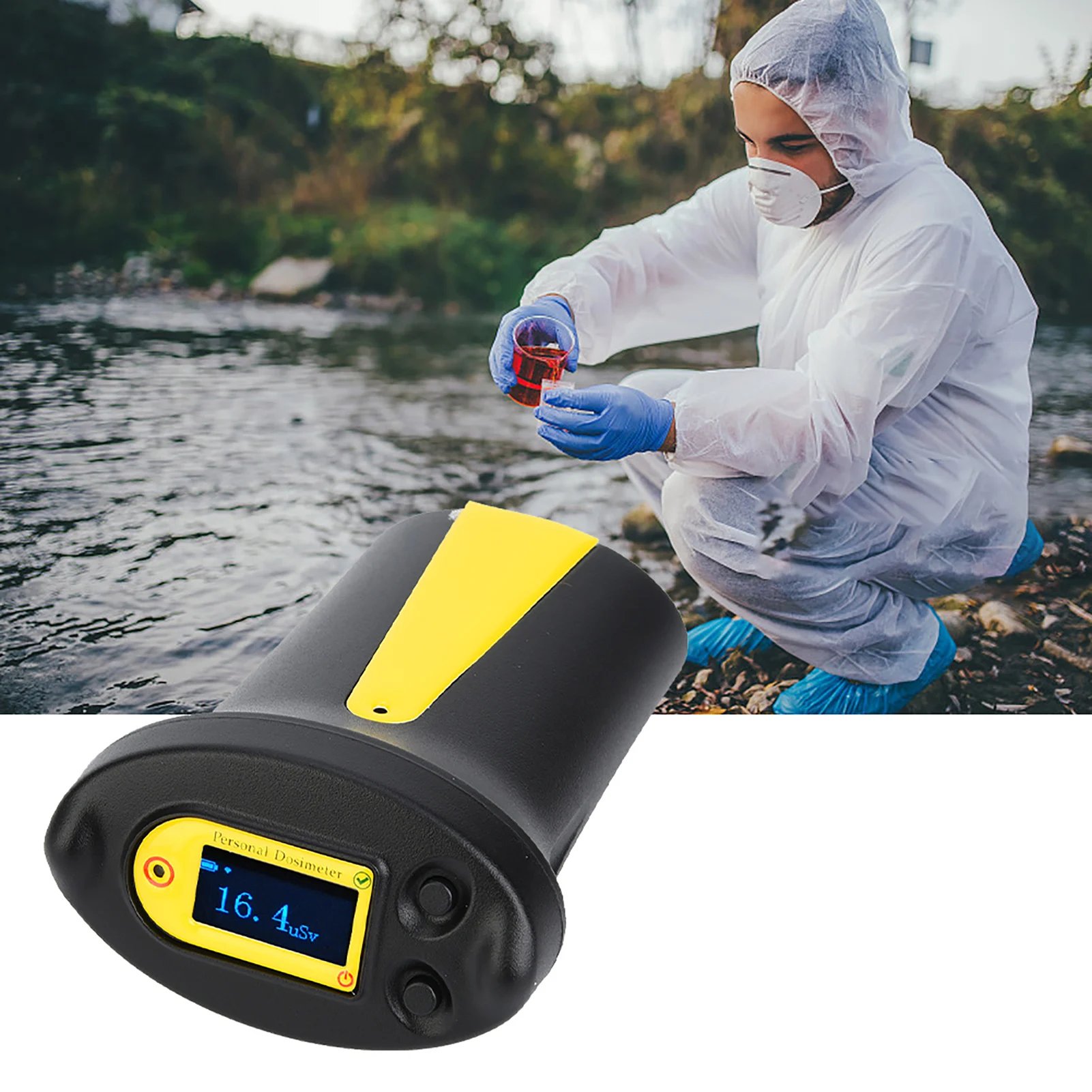RG1100 Portable Electronic X ray Nuclear Radiation Detector Dose Alarm Dosimeter Device Radiation Detector Alarm