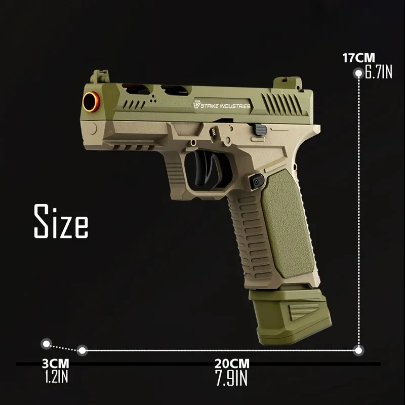 SIG17 pistola de balas blandas con soplete, carcasa de disparo continuo, juego de disparos para deportes al aire libre
