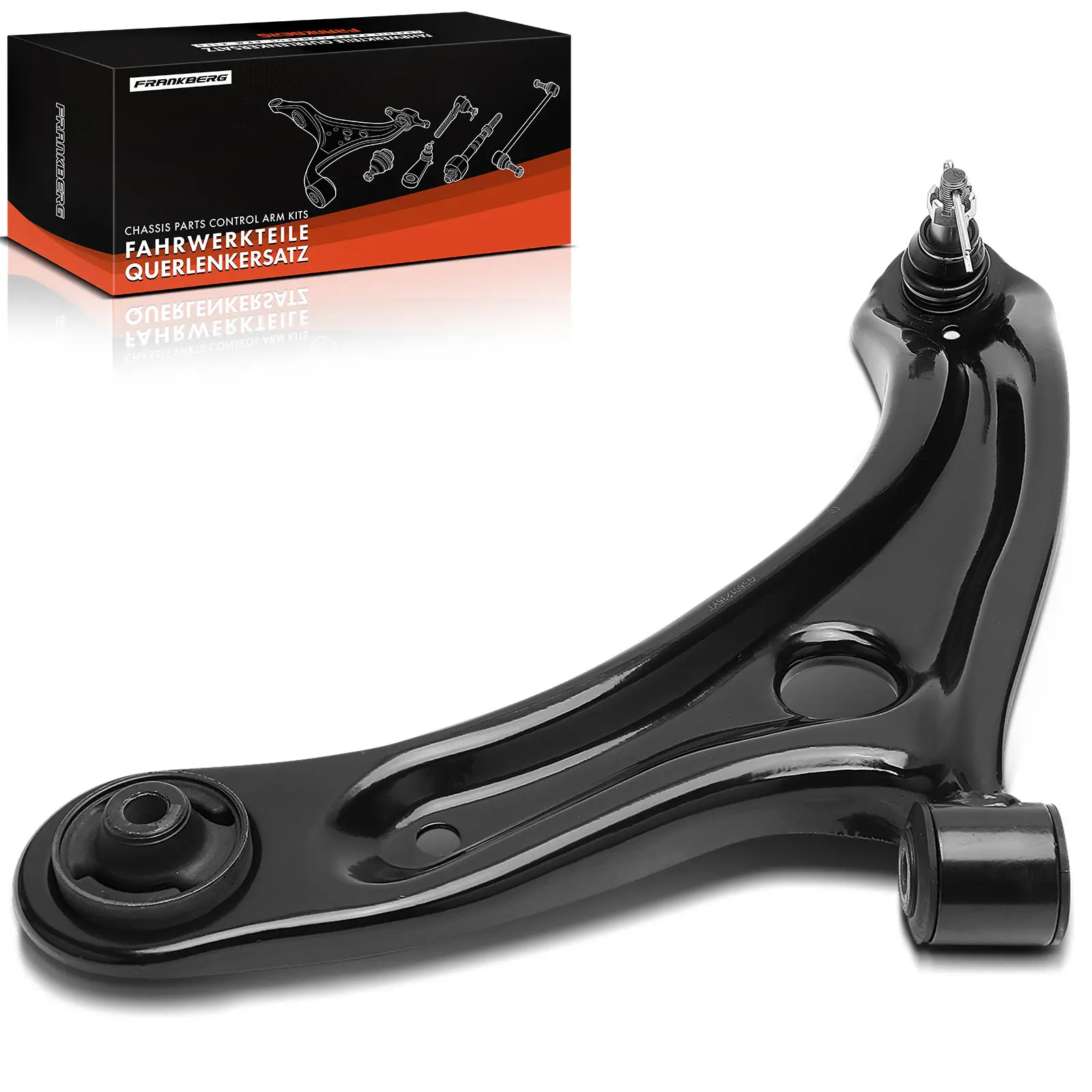 Frankberg 1x onderste draagarm voorwielophanging, linkerzijde, voor Honda Jazz IV GK, modeljaar vanaf 2015, X17CJ0951 TC6833 521201 CMS601236 51360T5RA01