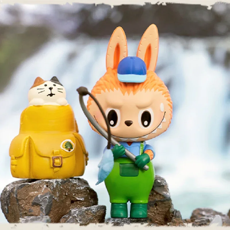 POPMART Labubu Elf Wilderness Travel Series Blind Box Toys Guess Bag Mystery Box Mistery Caixa Action Figure Surpresa Cute Model