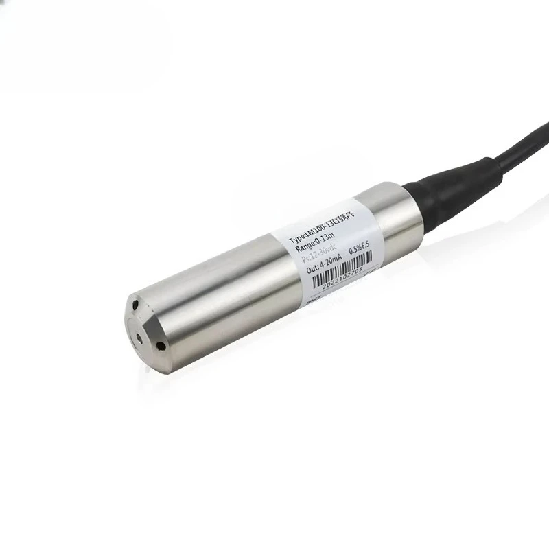 LM100 series horizontal depth gauge measuring tool water level sensor device probe detector