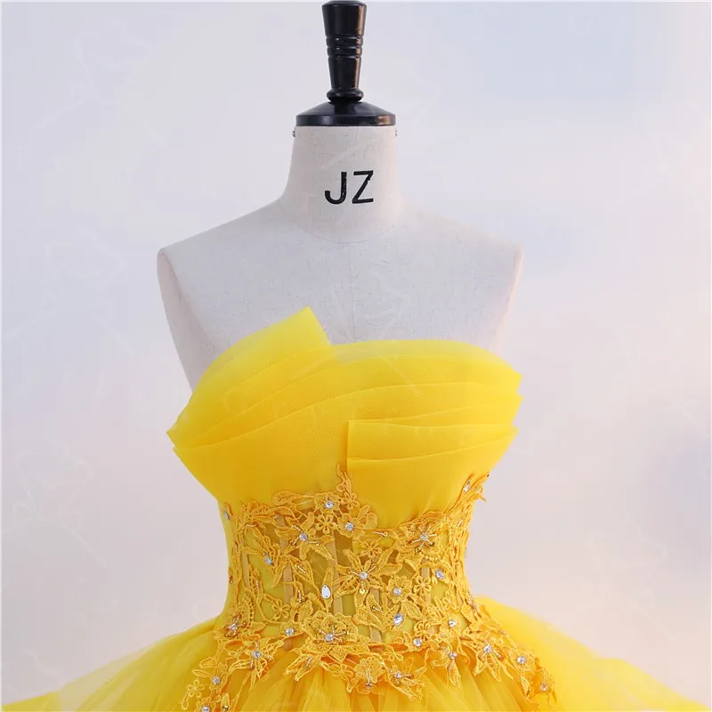 Nowe złote Quinceanera sukienki klasyczne bez ramiączek suknia prawdziwe zdjęcie sukienka na studniówkę Shinny suknia wieczorowa luksusowe nowoczesne Vestidos