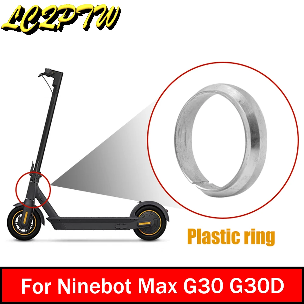 Front Fork Tube Bearing Bowl Rotating Steering Sets for Segway Ninebot MAX G30 G30D E-Scooter Bearing Bowl Plastic Spacers Parts