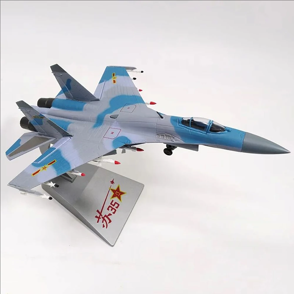 1/72 Alloy Fighter Sukhoi Su-35 Russian Air Force Aircraft su35 Model Toy Gift for Collection Home Decoration