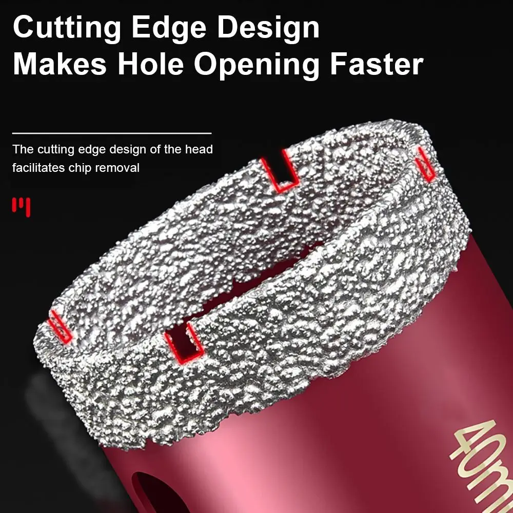 

1Pcs New 6-14mm Drill Bit Dry Wet Dual Use High Strength Diamond Drills Hole Opener Bits Angle Grinder Power Tool Accessory