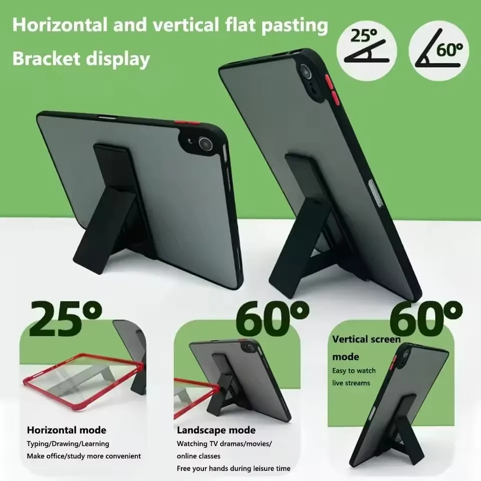 Foldable Tablet Stand Holder for iPad Samsung Xiaomi Redmi Pad Tab Pro Air 13 11 S10 S9 Ultra Plus Universal Adhesive Bracket