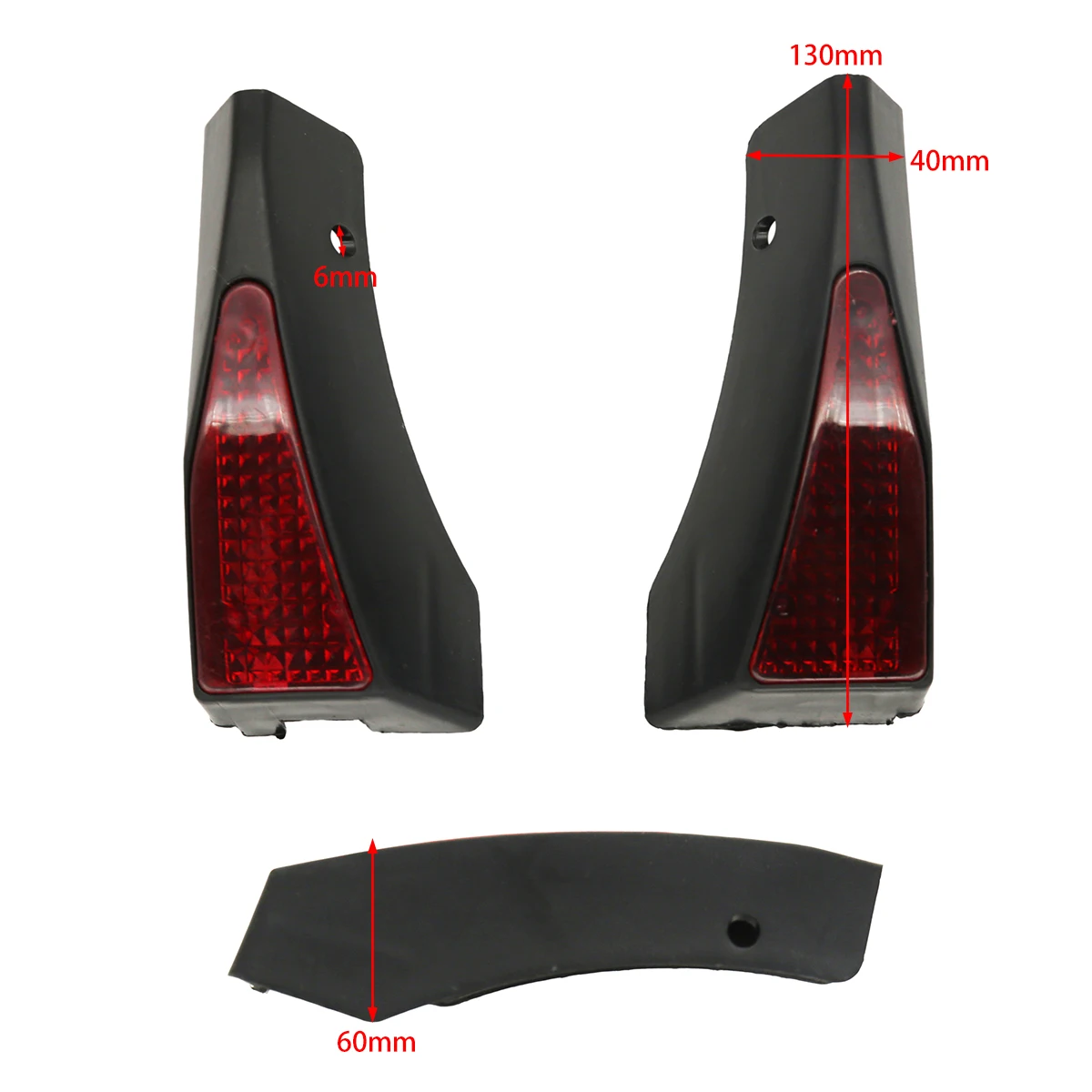 

Turn Signal Edge Cover with Tail Light for Speedway 4 Electric Scooter Accessories