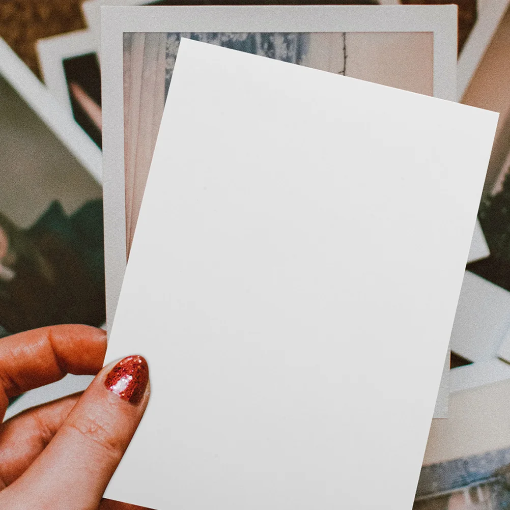 100pcs Waterproof High Glossy Photo Paper 4X6 Inch Quick Dry For Home Office Printing Supply Photo Printing Paper Sheets