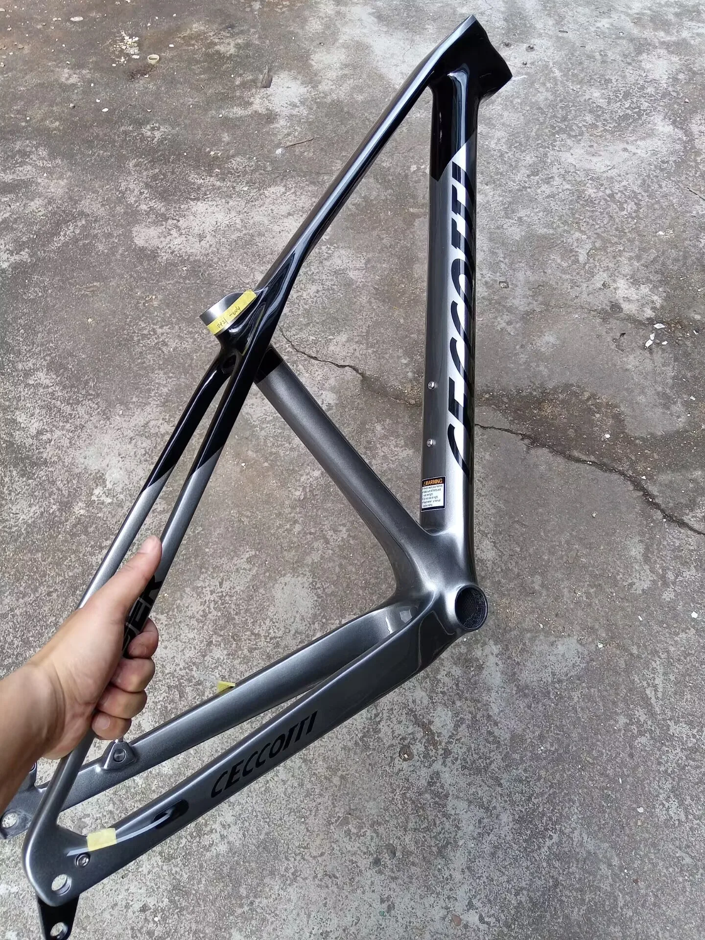 2023 CECCOTTI Carbon Frame 29er  Mountain Bike Hardtail Frames 148*12mm Thru Axle BOOST 29 plus Frameset Cycling Parts