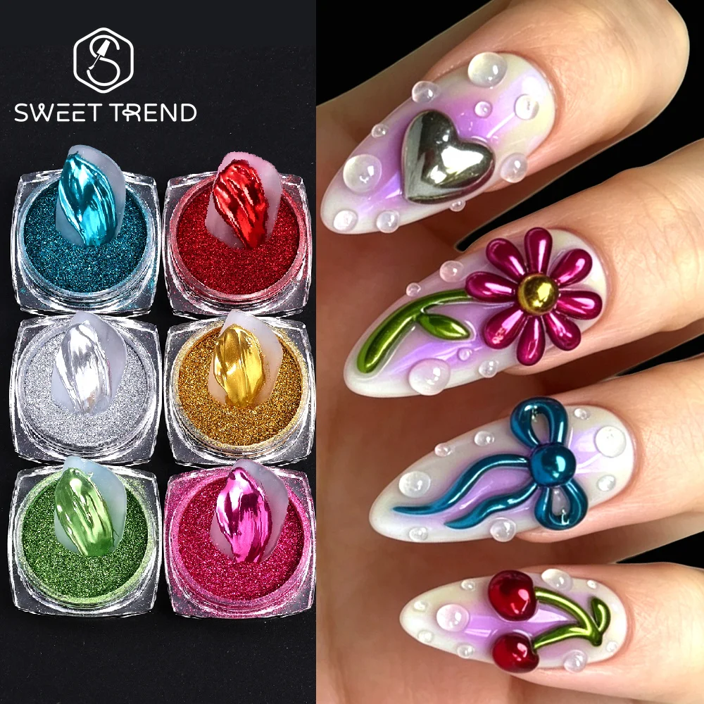 Mica Powder Colorant - SWEET TREND-6 Scatole Kit Polvere Effetto