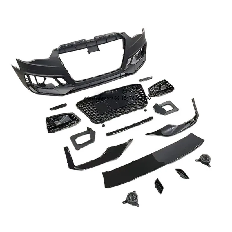 

Car A5 B8.5 S5 Sedan Upgrade RS5 B9 Style Front Bumper Kit With ACC Sensor Body Kit for A5 S5 2012 2013 2014 2015 2016