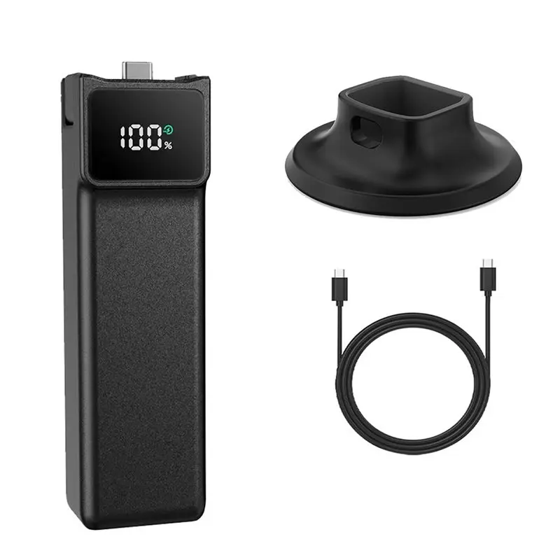 【To&On-E】 For DJI Osmo Pocket 3/4 Battery Handle With Base Built-In 5000Mah Replacement Battery Accessories Extra