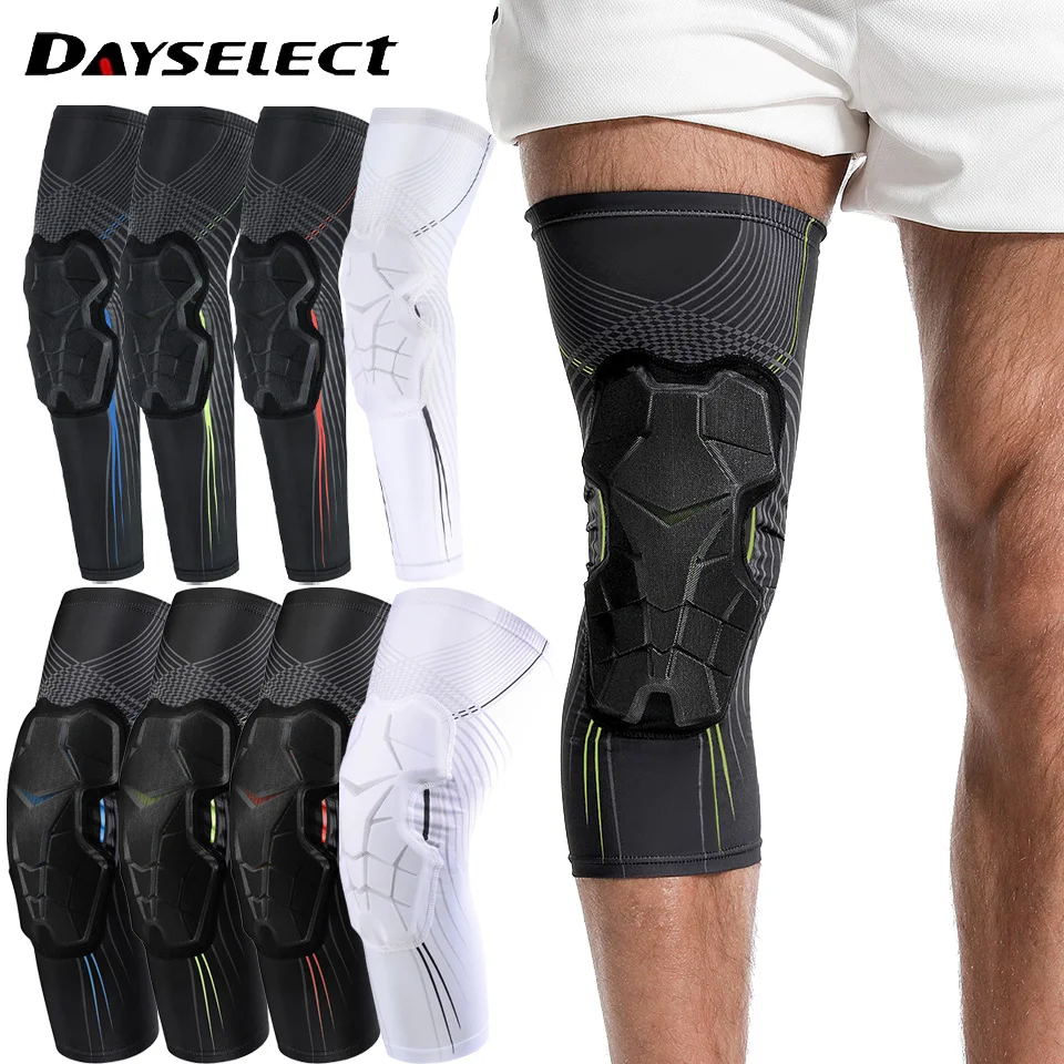 

1Pcs Basketball Kneepads Elastic Compression Volleyball Knee Pad Protector Fitness Gear Sports Training Elbow Support Bracers