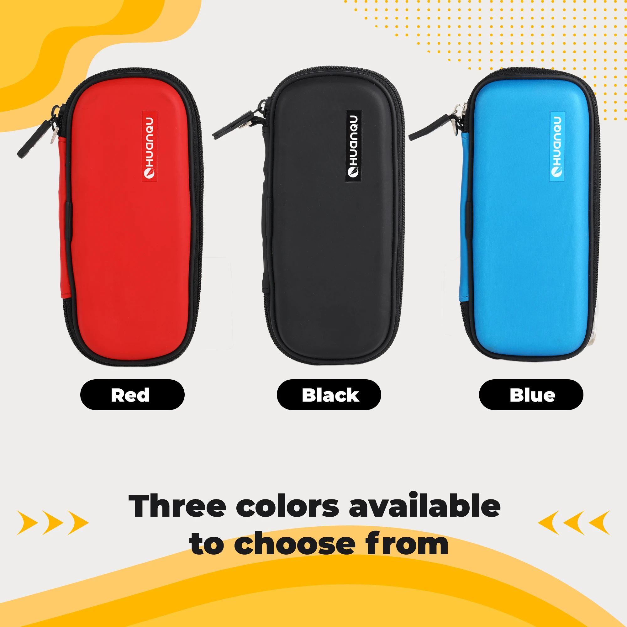 Huanqu Portable Dart Zipper Storage Box—Multi-Layer Durable Storage Bag for Dart Accessories, Suitable for Darts, Dart Flights, and Other Dart Components, Waterproof Design