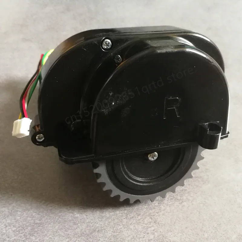 Robot Vacuum Cleaner Wheel Assembly for Medion MD 16192 Robot Vacuum Cleaner Parts Wheels Include Motors Replacement