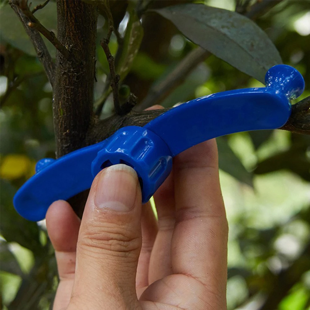 

6pcs Fruit Tree Limb Spreaders Durable Plastic Plant Training Clips Adjustable Branch Benders Reusable Gardening Tools For