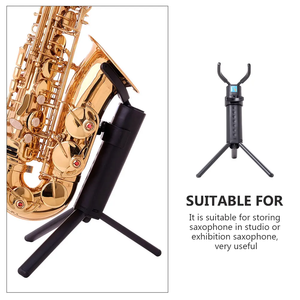 

Alto Saxophone Support Durable Foldable Display Bracket for Learning Friends Foldable Saxophone Stand