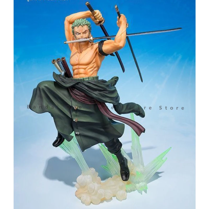 In Stock Original Bandai One Piece Figuarts ZERO Roronoa Zoro Action Figures Animation Toys Model Genuine Collector Anime Hobby