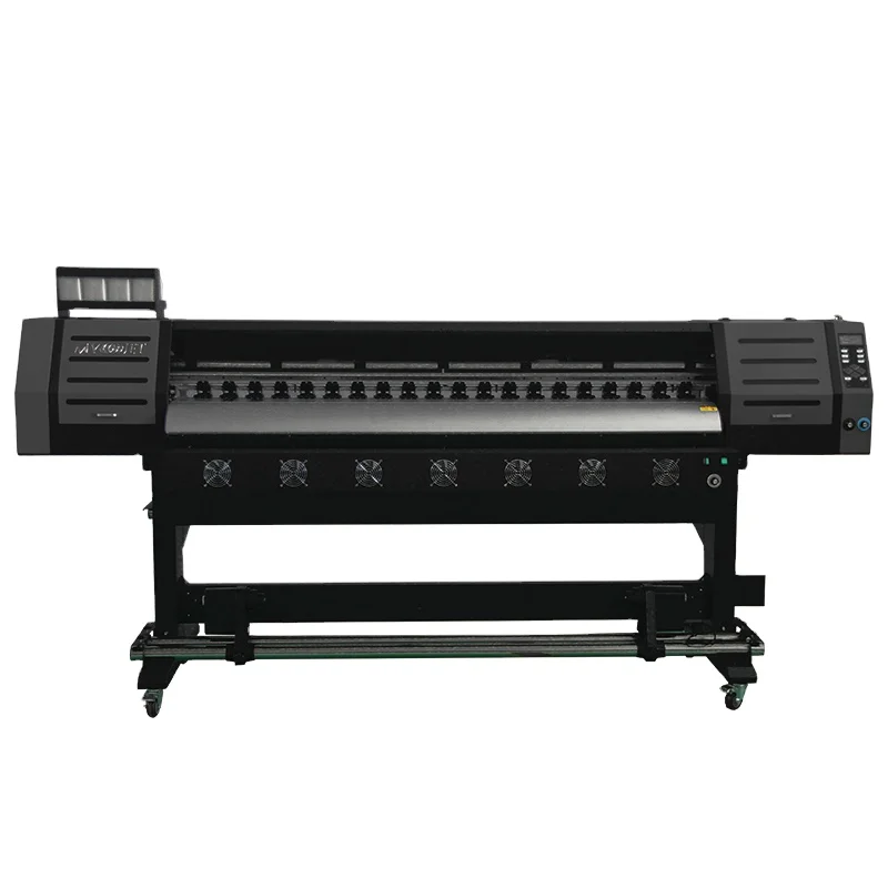 1.8m L1800 6ft Eco Solvent Printer Large Format Plotter with Print Head for PVC Soft Film Printing