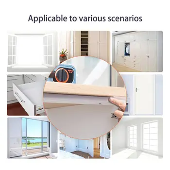 4M (2 role) Pěnová páska na izolaci klimatizace, houbičky, těsnicí pásky na okna, zvukotěsné těsnění, těsnění dveří, mezery 10 nejlepší prodej těsnění dveří klimatizace - №2