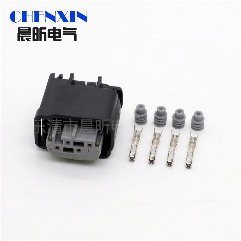 

car accessory4 Pin Male Female Waterproof Oxygen Sensor AV Video Audio Plug Auto Connector 1-967640-1 2-967640-1