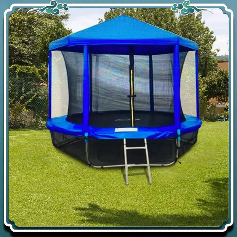 Trampoline Cover, Trampoline Protective Cover ,Tearproof And UV Resistant Weather Trampoline Protection Cover Easy To Use 10Ft