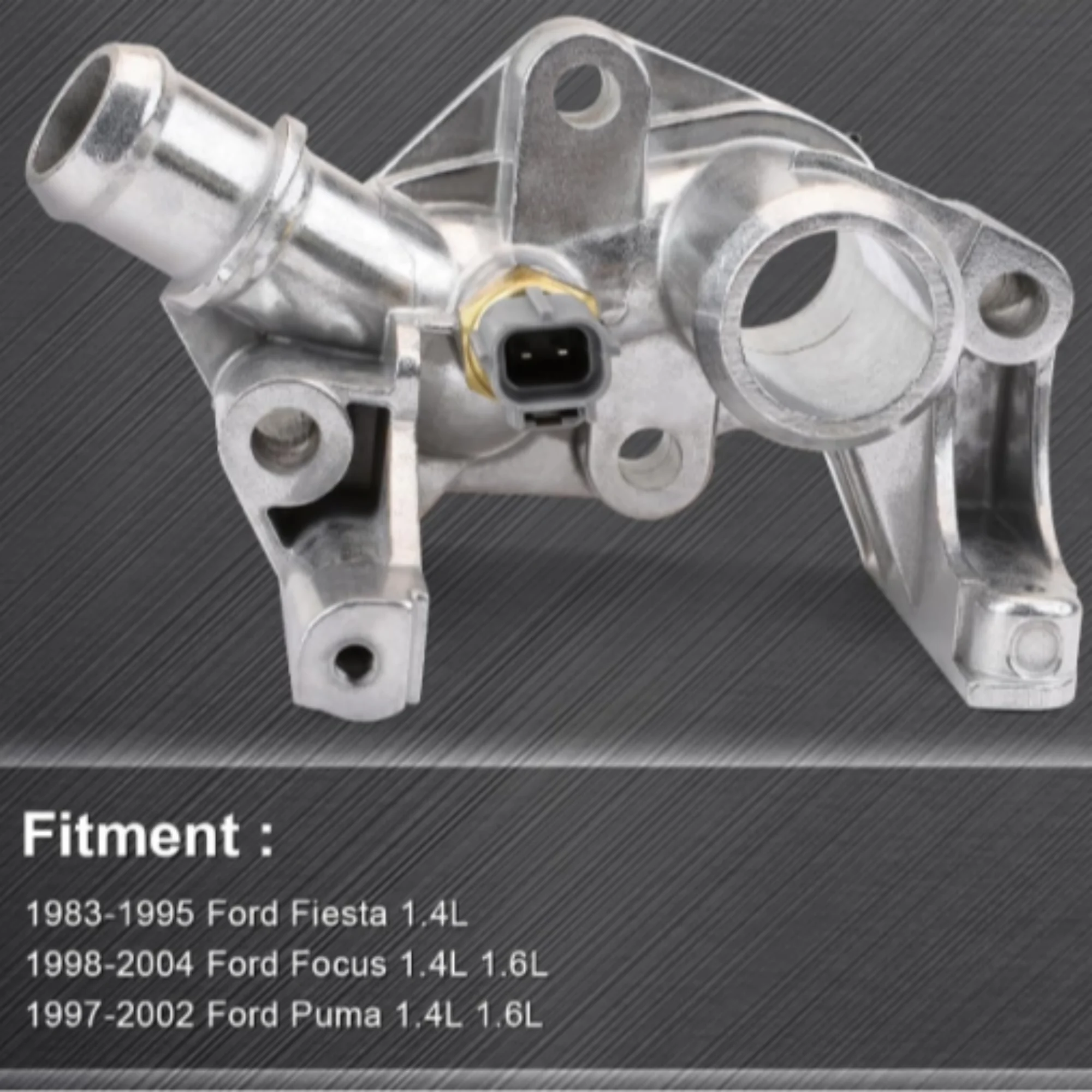 مبرد محرك مخرج مياه ، مستشعر السكن ، بمستشعر ، من أجل Ford Fiesta-Thermostat