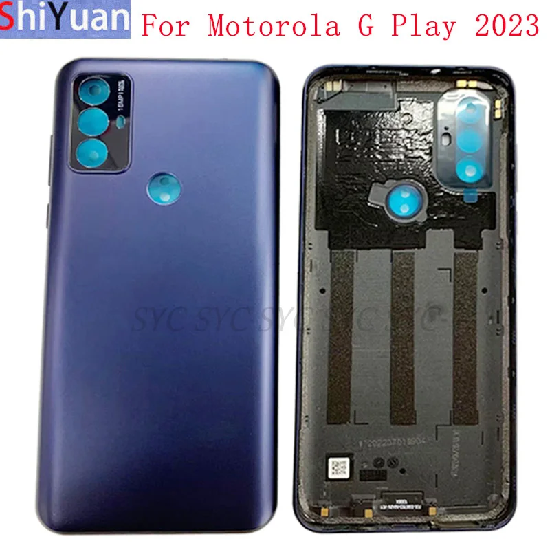 

Battery Cover Rear Door Housing Back Case For Motorola Moto G Play 2023 Battery Cover Replacement Parts