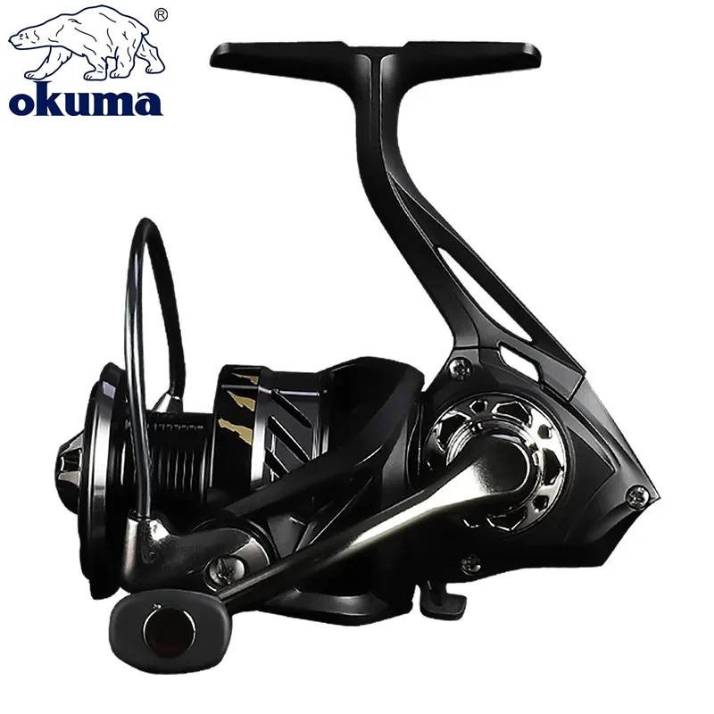 Okuma Fishing Reel No Gaps 15KG Max Drag Spinning Reel  Metal Spare Spool Saltwater Reel Fishing Accessories Carp Reel