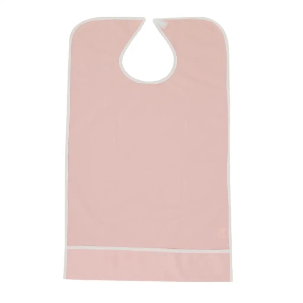 Elderly Patients Clothing Bibs with Catch Aid Apron for Feed Eating