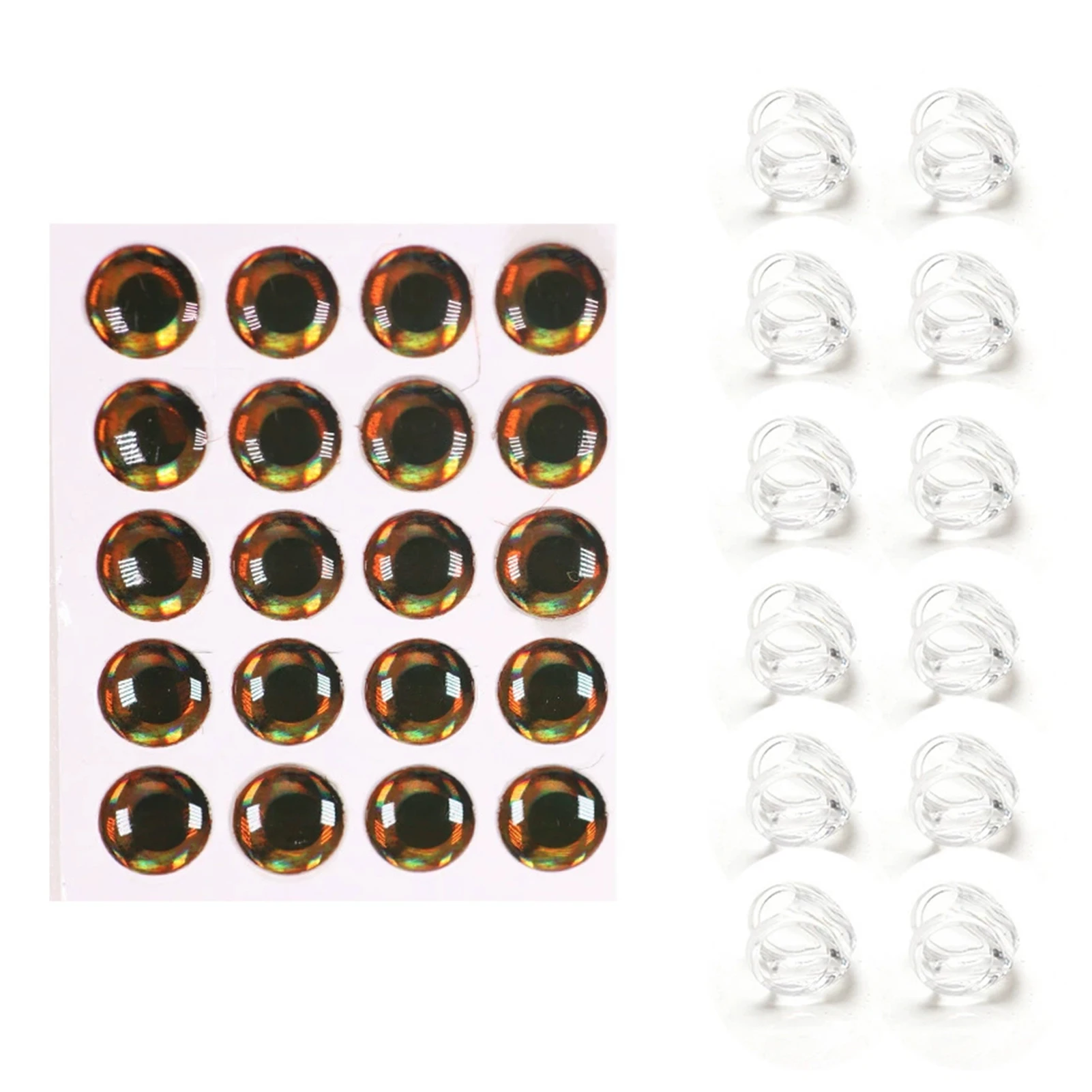 Calaveras de pez transparentes – Atado de moscas agua dulce y salada