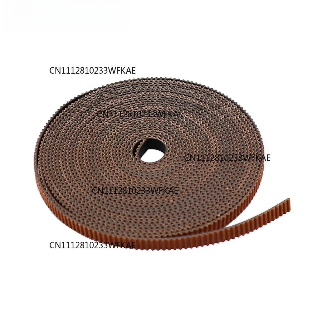 High Quality 3D Printer 2GT Gear Synchronous Belt GT2 Width 6MM 9MM 10MM Timing Belt , Wear Resistant for BLV Mgn Cube