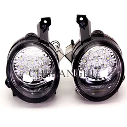 9 LED DRL Daytime Running Light Fog Light Light Car Lights For VW Caddy Touran 2004 2005 2006 2007 2008