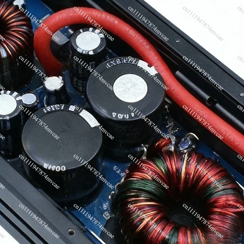 Amplificador de Potencia de Audio para Auto, Canal Único, 1500w, Altavoz para Auto, Subwoofer, Bocina de Bajos, Amplificador de Sonido Estéreo para Auto