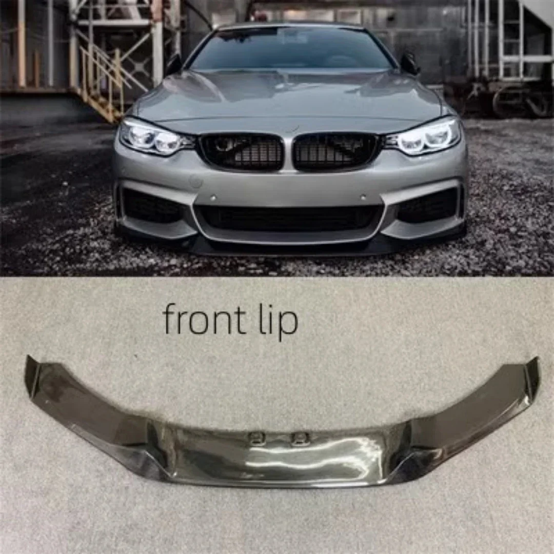 

Carbon Fiber Body Kit front Rear lip assembly For BMW 4 series F32 F33 F36 style Grill Mask Tail wing side skirt Car Accessories