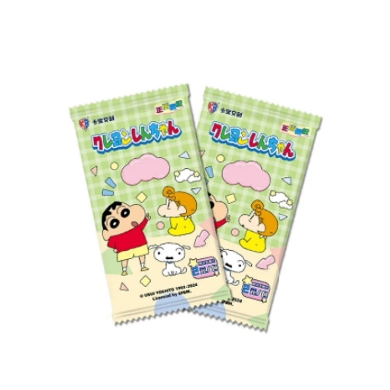 New In Fun Time V2 One Set 90Pcs Collection Card Children\'s Gift Authentic Original Box Classic Anime Character Crayon Shin-chan