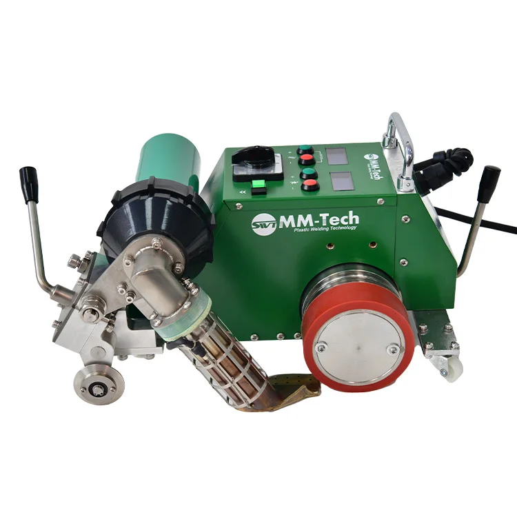 SWT-UME PVC Banner Canvas Welding Machine Tarpaulin Hot Air Welder Hemming Overlap Rope Welder