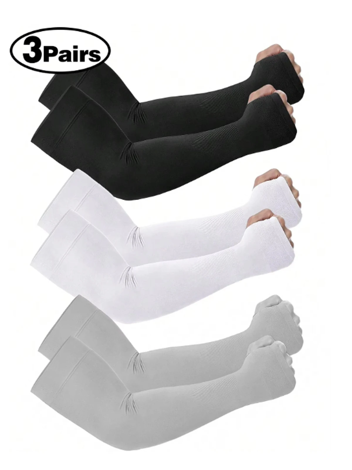 Summer Outdoor Sports Arm Sleeves, Sun Protection and Hand Protection, Suitable for Running, Fishing, Cycling, Quick-Drying and