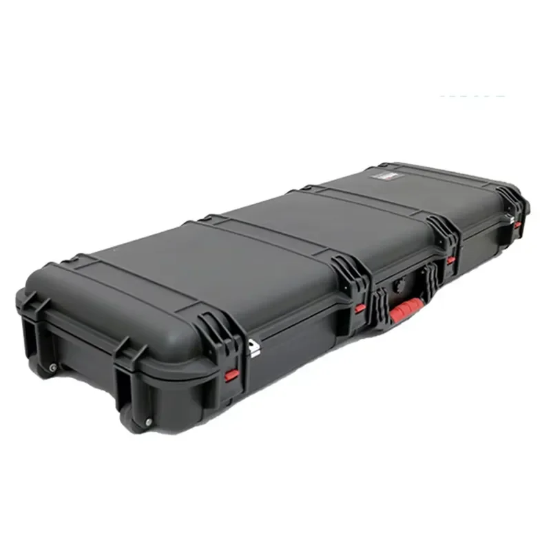 Durable IP67 Waterproof Hard Case Long Bow Box with Wheels High Impact PP Storage Shockproof Universal OEM Factory Wholesale