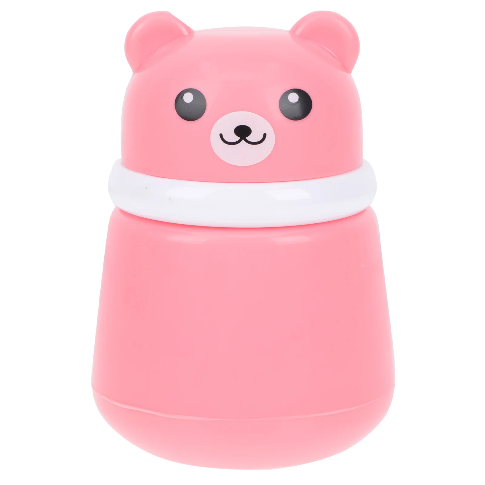 Powder Puff Box Cartoon Bear Baby Container Talcum Case Milk Prickly Heat Infant Pp