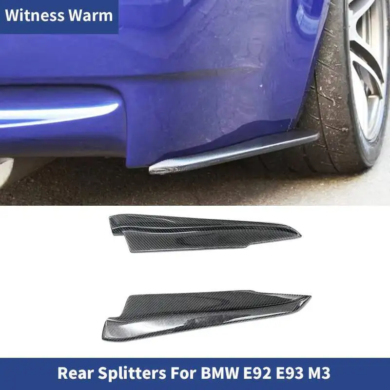 Mathiateur latéral de tabliers de pare-chocs arrière pour BMW, série 3, E92, E93, M3, rond-angle de voiture, 2005 - 2012