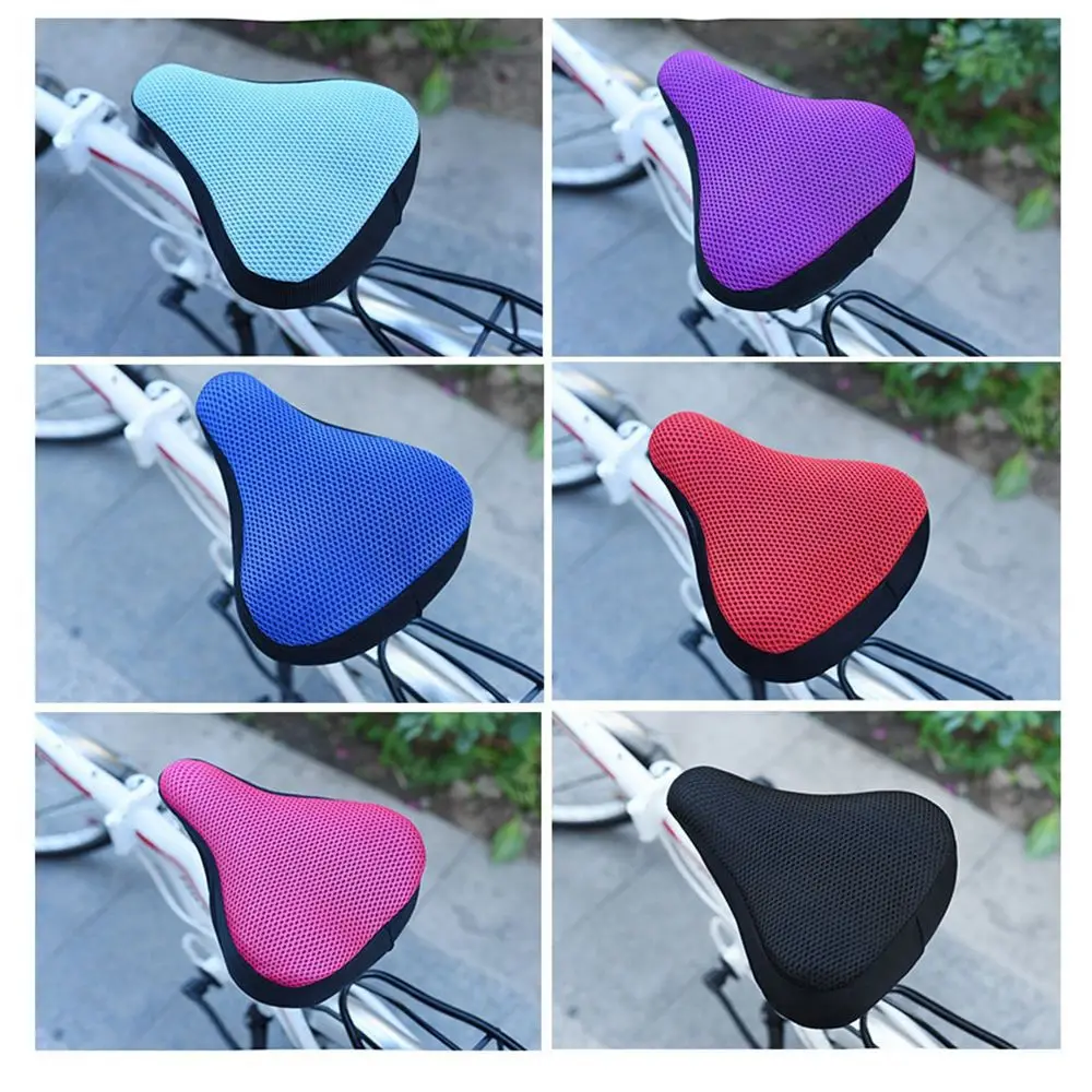 

Parts Honeycomb Design Cycling Accessories 3D Soft Cycling Cushion Bicycle Saddle Cover Bike Cushion Cover Bike Seat Cover