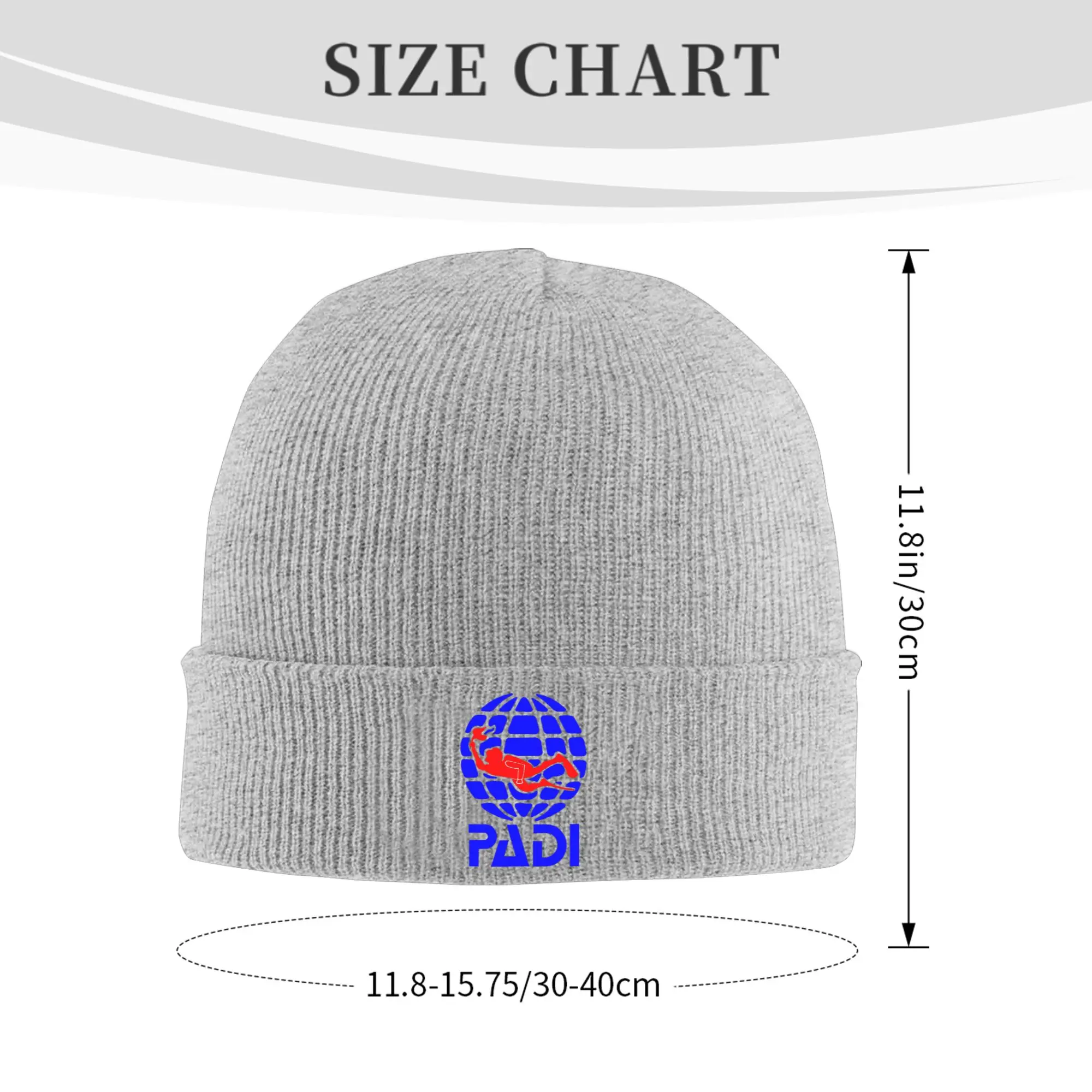 Scuba Driver Padi Winter Skullies Beanies Hat Warm Autumn Knitted Hats Bonnet Caps for Women Men
